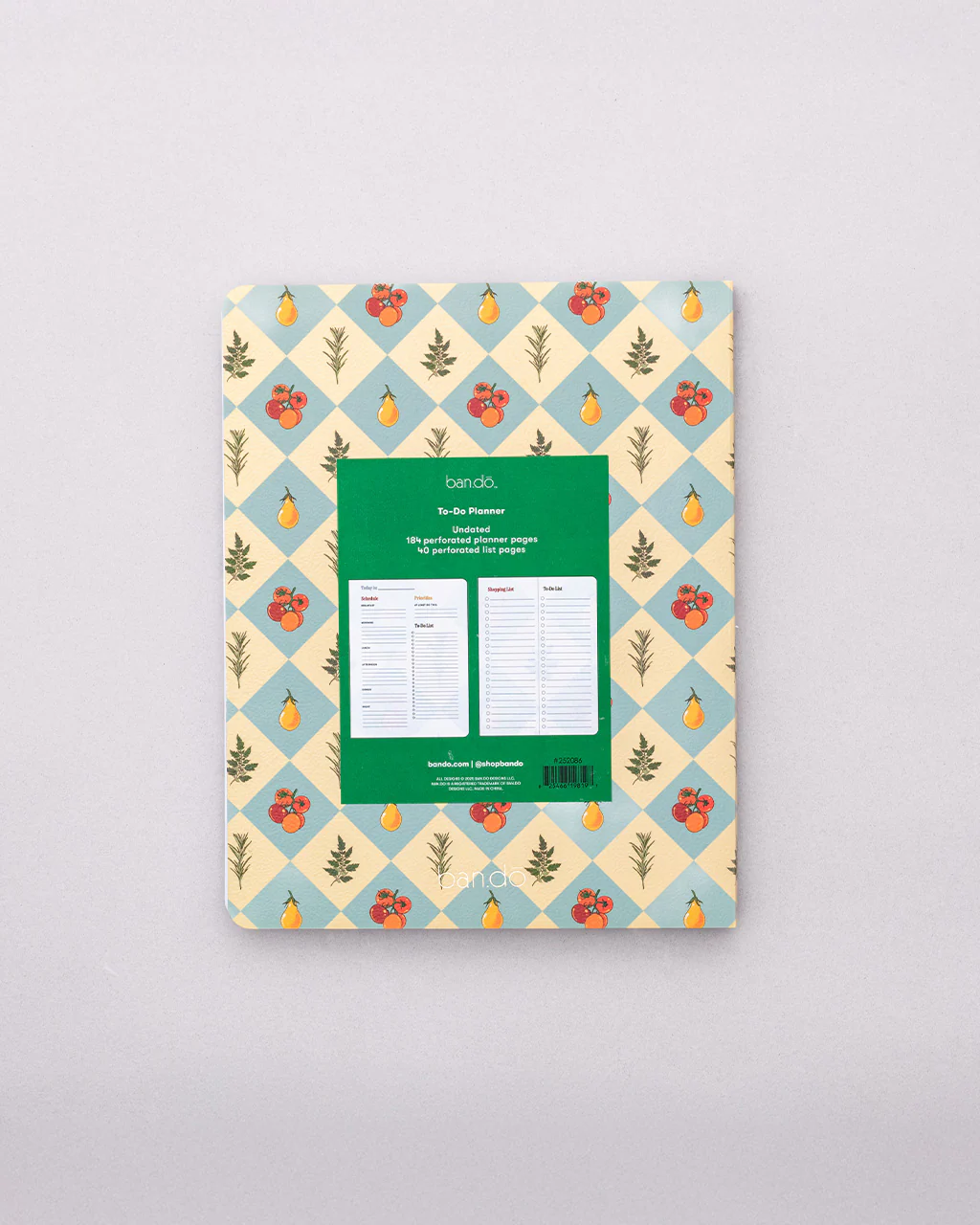 To Do Planner - Garden Checkered - Image 6