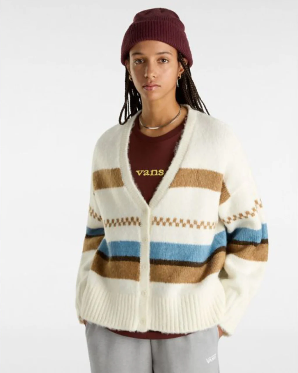 Valerie Stripe Cardigan - Image 3