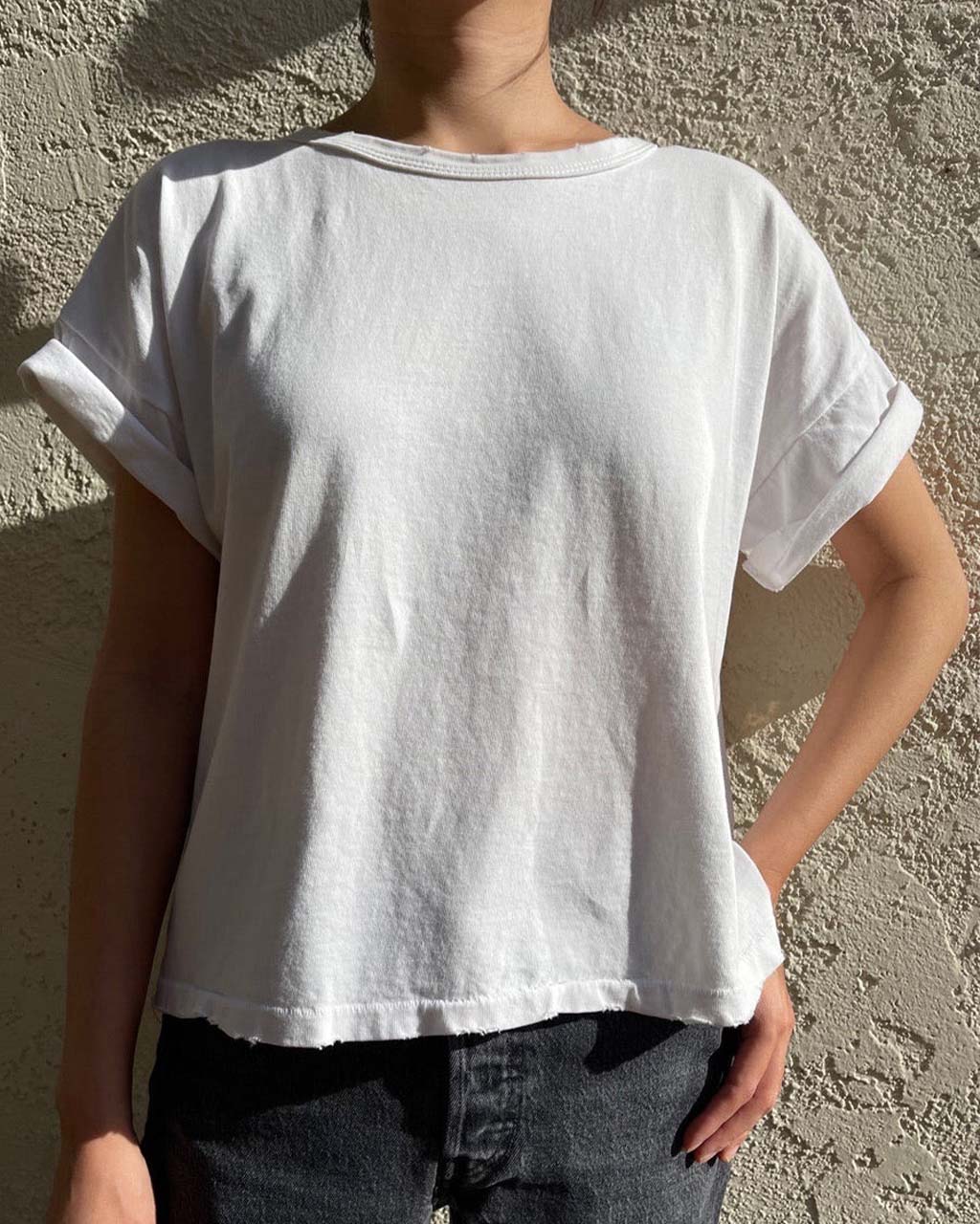 Vintage Fille Tee - Clean White - Image 3