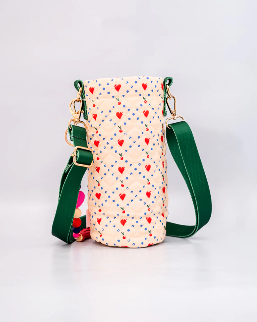 Water Bottle Sling - Cherry Hearts - Image 4