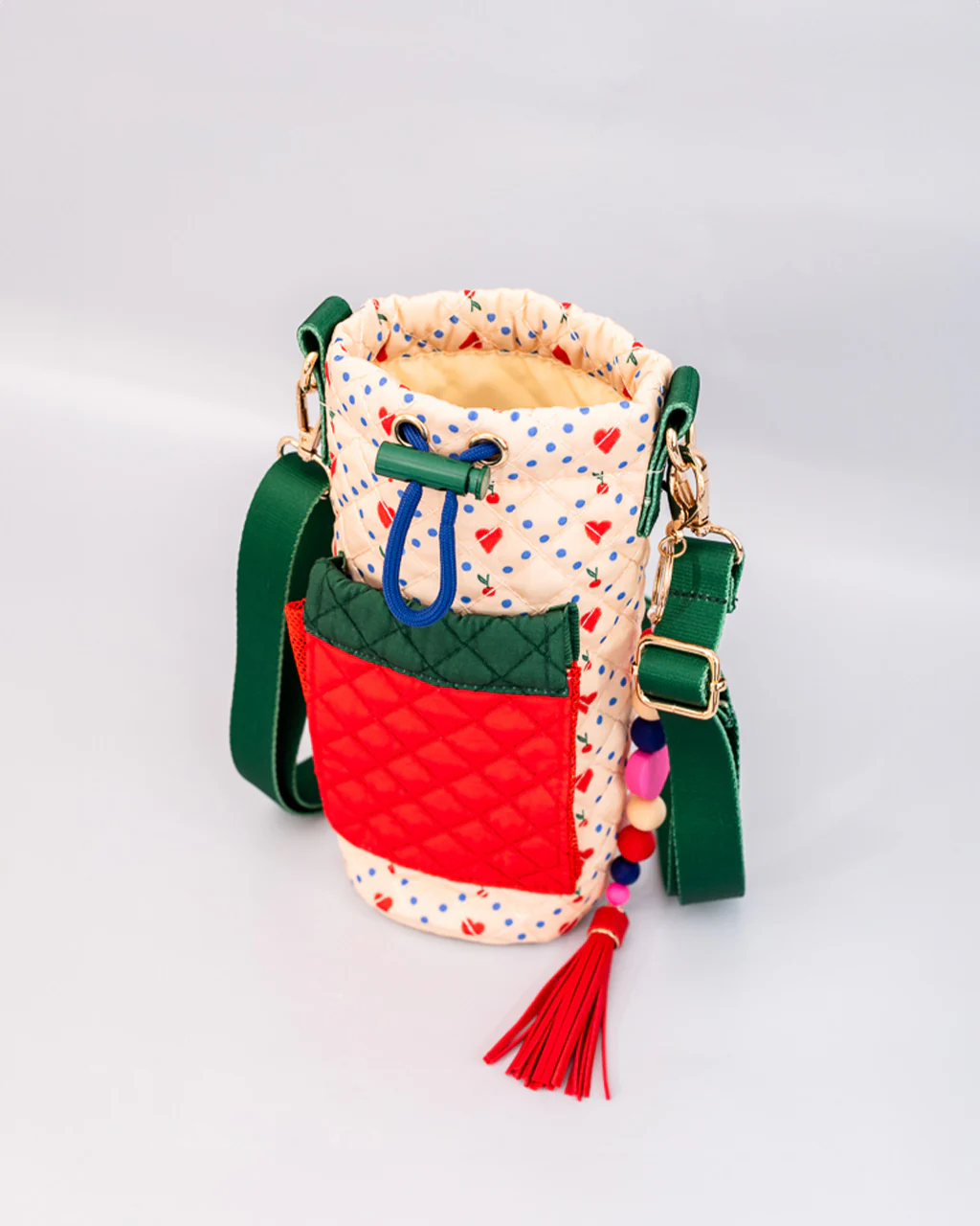 Water Bottle Sling - Cherry Hearts - Image 5