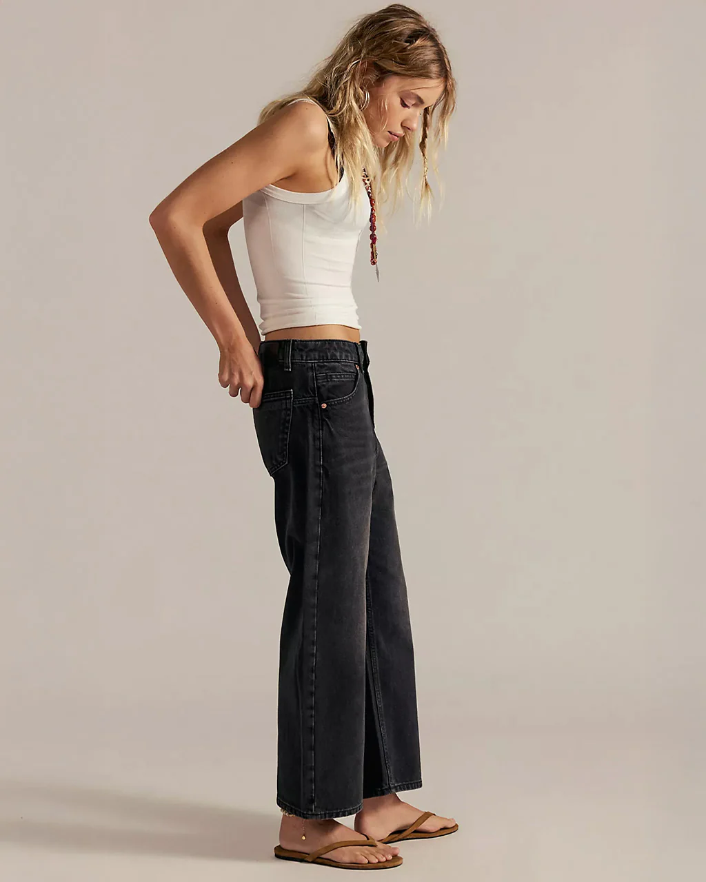 We The Free Deep Trance Dropped Boyfriend Jeans - Hypnosis - Image 2