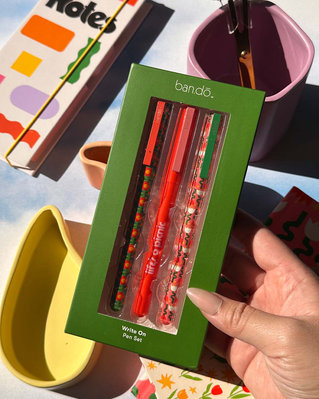Write On Pen Set - Life's A Picnic - Image 2